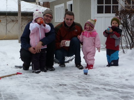 Glühwein- und Hot-Apple-Cider-Verkostung im Garten…
